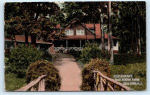 DEAL LAKE, NJ New Jersey ~ FENTON FARM Restaurant 1913 Monmouth County Postcard