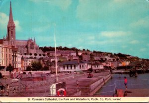 Ireland Co Cork Cobh St Colman's Cathedral The Park and The Waterfront 1980