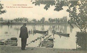 France C-1910 Lac Beaunois Waterfront postcard -22-3620