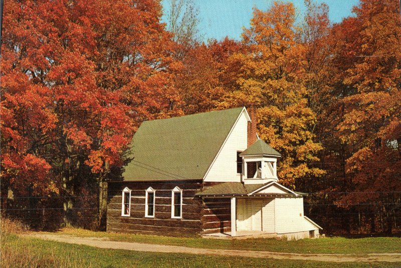 Mission Church (built 1851-1861) Greensky Hill, State Historical Site Postcard