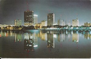 US. used - Miami, Florida - Biscayne Bay at night.  Beautiful.