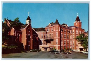 1960 Saint Francis Hospital Exterior Building Colorado Springs Colorado Postcard 