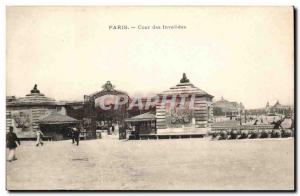 Paris 7 - Court Invalides - Old Postcard