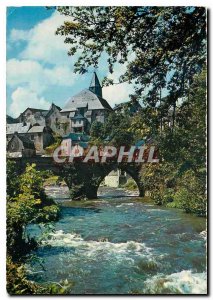 Postcard Modern Correze picturesque Valley of the Vezere Treignac Resorts