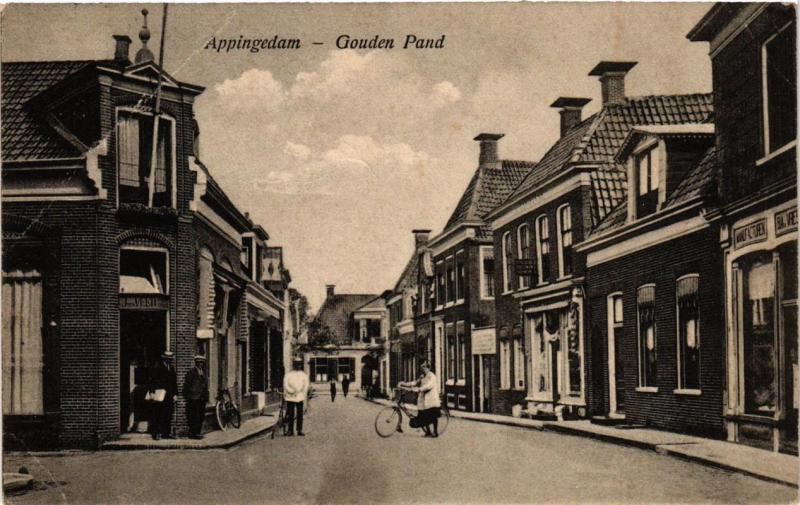 CPA AK APPINGEDAM Gouden Pand NETHERLANDS (706103)