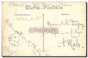 Old Postcard Mont Saint Michel Basilica Choir