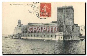 Old Postcard Marseille Fort St John