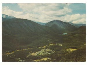 Manning Park Resort From Lookout, EC Manning Provincial Park, BC, 1978 Postcard