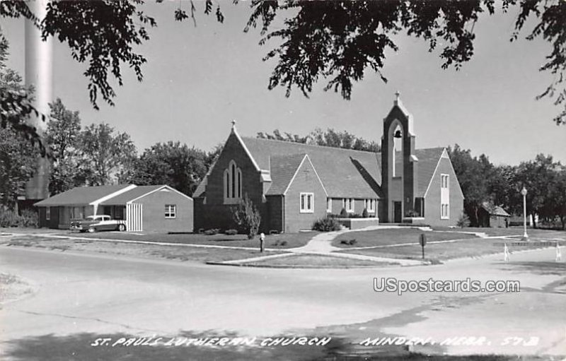 St Paul's Lutheran Church in Minden, Nebraska