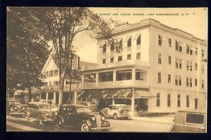 Centre Harbor, New Hampshire/NH Postcard, The Garnet Inn, Lake Winnipesaukee