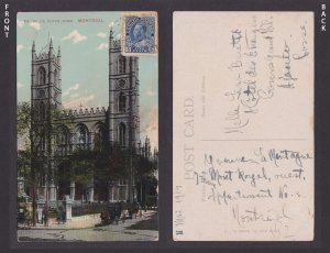 Postcard, CANADA, Montreal, Notre-Dame Basilica