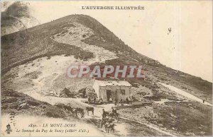 Old Postcard Le Mont Dore Summit of Puy of Sancy