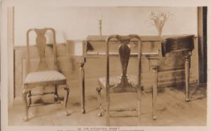Hitchcock Spinet Antiquarian Society Concord Massachusetts Real Photo Postcard