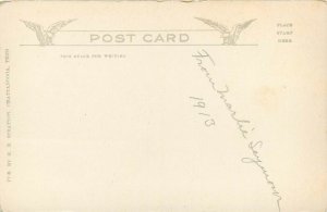 Postcard US  Battleship Firing at Targets Cape Cruz Cuba Spanish American War 