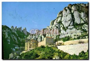 Postcard Modern Montserrat main Vista Montana