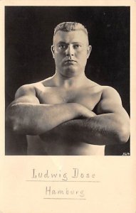 Ludwig Dose Hamburg Wrestling Unused 