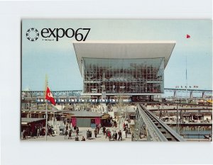 Postcard The Pavilion Of The Soviet Union, Expo 67, Montreal, Canada