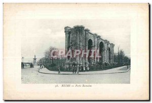 Postcard Ancient Roman Parte Reims