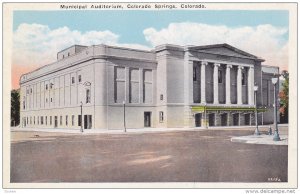 Municipal Auditorium, Colorado Springs, Colorado, 10-20s