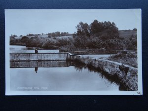 Staffordshire BEARSTONE MILL POOL - Old RP Postcard by E.R. Peters of Pipe Gate