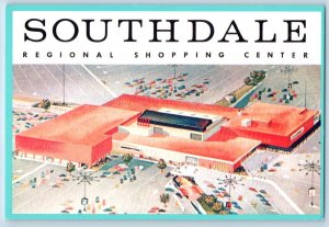 Edina Minnesota MN Postcard Historical Society Southdale Shopping Center c1960