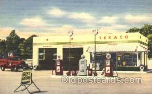 Gas Station, Stations Postcard Post Card  Texaco, Mississippi City, MS, USA