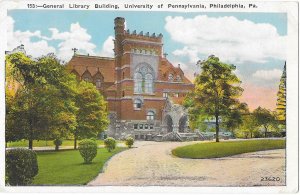 Library University of Pennsylvania Philadelphia Pennsylvania