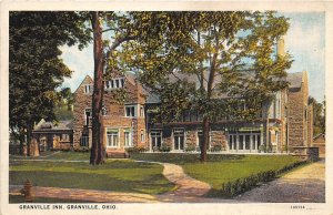 Granville Ohio 1930-40s Postcard The Granville Inn
