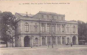 France Le Mans Place des Jacobins Le Theatre Municipal