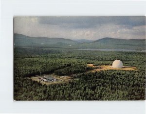 Postcard Beii Telephone System's Earth Station at Andover, Maine