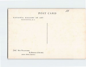 Postcard Miss Willoughby By Romney National Gallery Of Art Washington DC USA