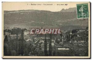 Old Postcard Belley Vue Generale