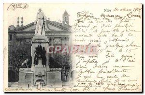 Postcard Old Nice Garibaldi Monument