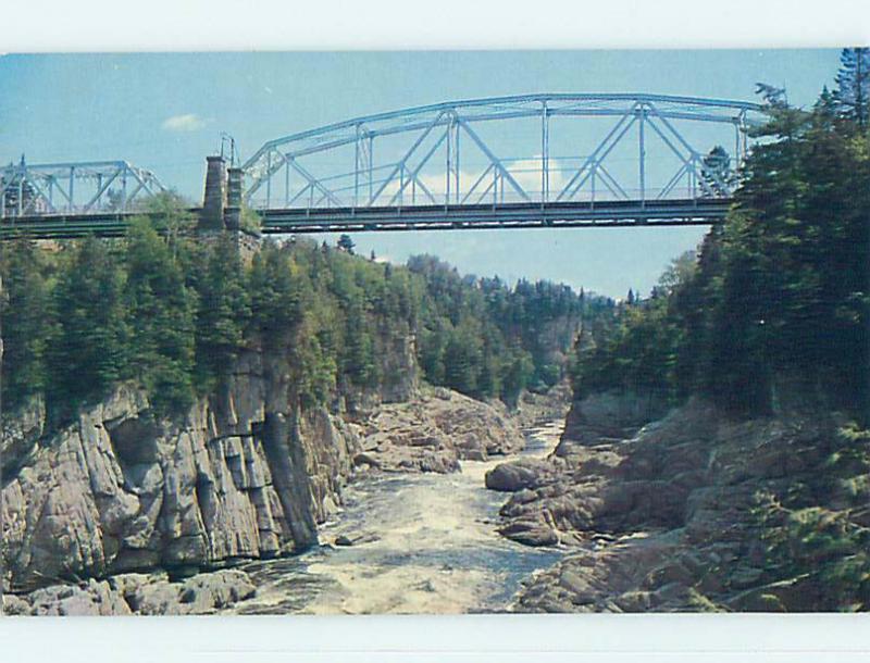 Unused Pre-1980 TOWN VIEW SCENE Grand Falls New Brunswick NB p8512