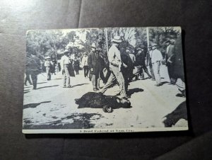 Mint USA Mexico Invasion of Veracruz in 1914 Dead Federal at Vera Cruz