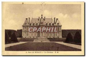 Postcard Old Sceaux Park Chateau