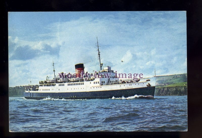 FE3440 - British Rail Ferry - St Patrick , built 1948 - postcard