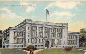 Fremont Ohio c1910 Postcard Central High School