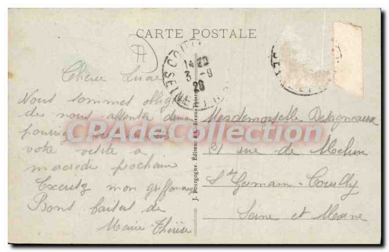 Postcard Old Esbly S and M Islettes