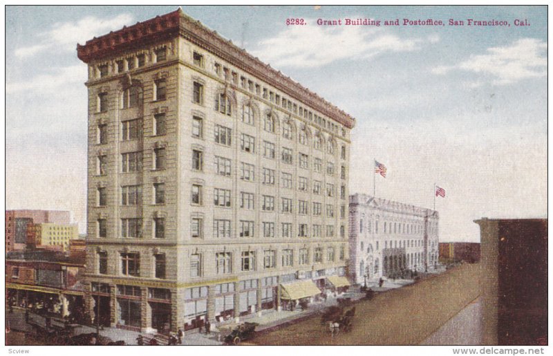 SAN FRANCISCO, California; Grant Building and Postoffice, 00-10s