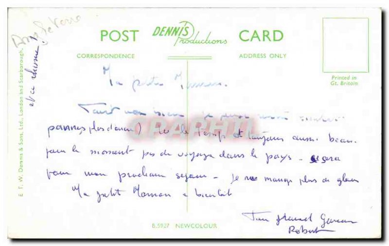 Old Postcard The Abbey East End Bath