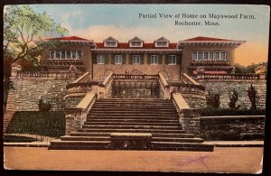 Vintage Postcard 1913 Home on Mayowood Farm, Rochester, Minnesota (MN)