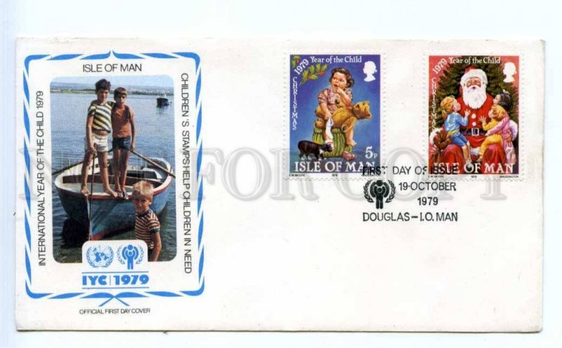 419014 ISLE OF MAN 1979 year Children IYC First Day COVER