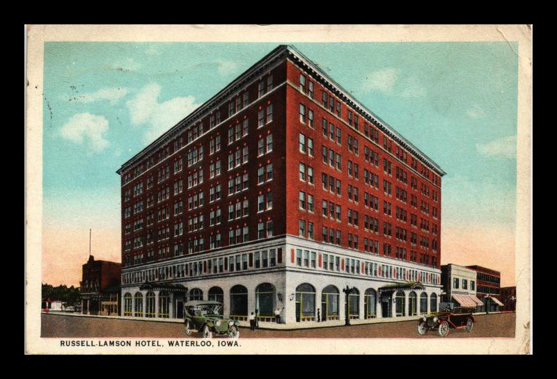 RUSSELL LAMSON HOTEL WATERLOO IOWA