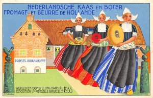Nederlandsche Kaas En Boter Advertising Unused 