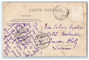 c1910 Un Coin De Parc La Motte Beuvron Sanatorium Des Pins France Postcard