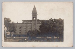 Clifton Springs New York NY, Sanitarium Hospital RPPC Photo Postcard  P6