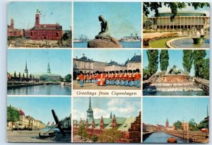 Postcard - Greetings from Copenhagen, Denmark