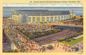 Municipal Stadium Cleveland Ohio USA Baseball , Stadium Unused 