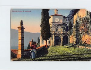 Postcard Morcote, Switzerland